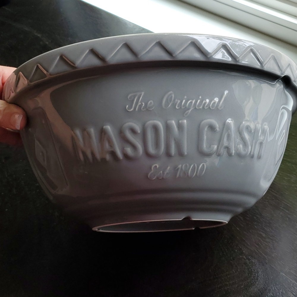 Mason Cash Grey Bowl size 12
